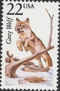 # 2322 MINT NEVER HINGED GRAY WOLF