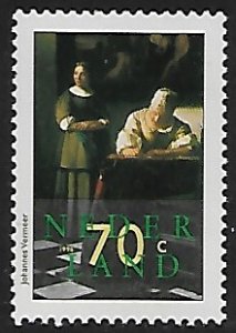 Netherlands - # 918 - Painting by Vermeer - Lady Writing - MNH....(G14)