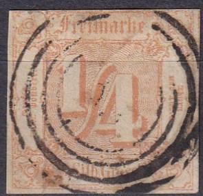 Thurn & Taxis #8 F-VF Used  CV $67.50  Z300