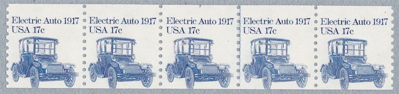 PNC5 17c Auto 7 on top CPV US #1906 F-VF MNH