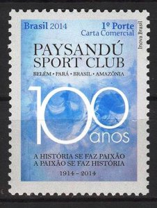 Brazil 2014 100 Years of Sport Club Paysandu MNH