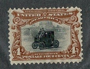 USA #296 MHH 4c Pan-American