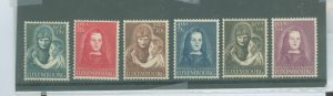 Luxembourg #B156-61  Single (Complete Set)