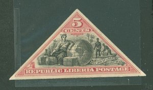 Liberia #52 Unused Single