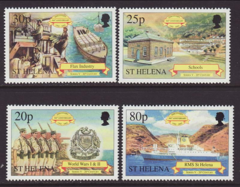 Saint Helena 769-772 MNH VF