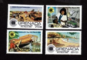 Grenada # 1150-1153 Mint Commonwealth Day!