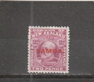 Samoa  Scott#  116  MH  (1914 Overprinted)
