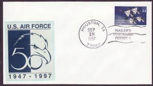 3167 Air Force Anniversary cacheted cover