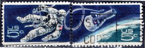 USA; 1967: Scott # 1331-1332: Used Cpl. Set