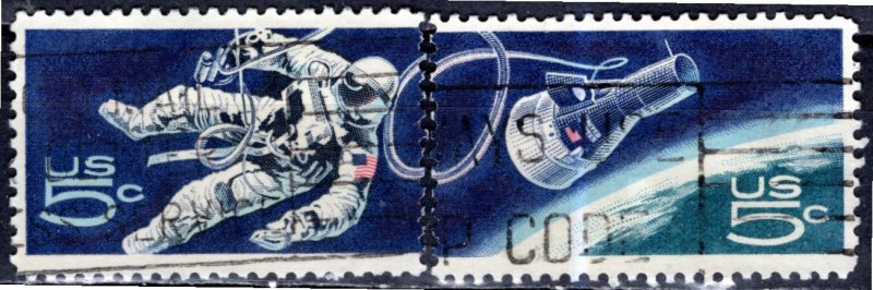 USA; 1967: Scott # 1331-1332: Used Cpl. Set