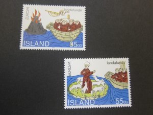 Iceland 1994 Sc 780-81 set MNH