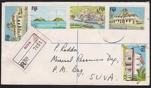 FIJI 1990 registered local cover - SECOND NOTICE / FINAL NOTICE etc........A6576