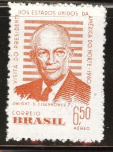 Brazil Scott C93 MNH** 1960 US President Eisenhower Airmail