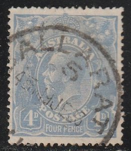 Australia #42 Used Wmk. 9 Single Stamp cv $35 (U1)