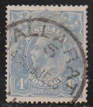 Australia #42 Used Wmk. 9 Single Stamp cv $35 (U1)