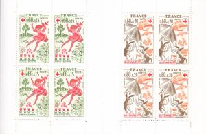 France 1975 Red Cross Booklet Semi-Postals  VF