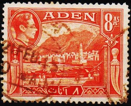 Aden.1939 8a  S.G.23 Fine Used