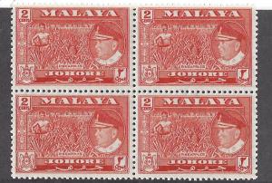 Malaya (Johore), 159. Sultan Ismail Block(4),**MNH**