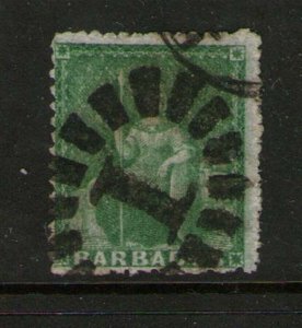 Barbados 1861 Sc 15 FU