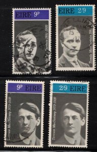 IRELAND Scott # 284-7 Used - Tomas MacCurtain & Terence MacSwiney b