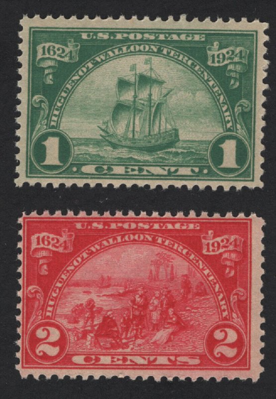 United States MINT Scott Number 614 615 MNH   F-VF  #D2  - BARNEYS