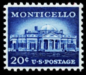 US 1047 MNH F/VF 20 Cent Monticello