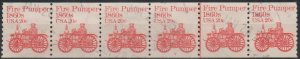 #1908, PNC-6, PL#6  Fire Pumper, USED. .20 cent