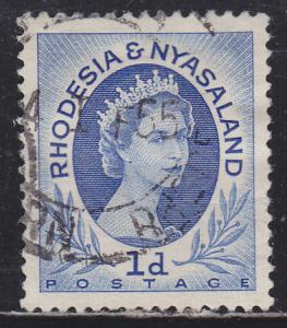 Rhodesia & Nyasaland 142 Queen Elizabeth II 1954