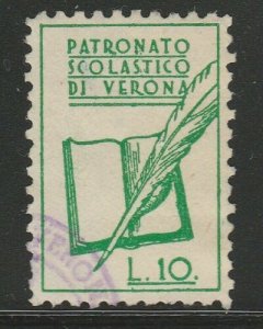 Italy Municipal Revenue Marca Comunale Usata Verona A18P6F530