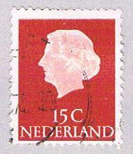 Netherlands 346 Used Queen Juliana 1953 (BP32713)