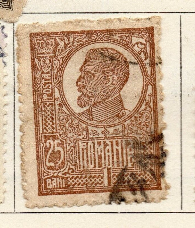 Romania 1919 Early Issue Fine Used 25b. NW-18405
