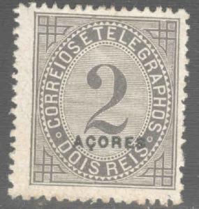 Azores Scott P3 MH* Newspaper stamp slight thin