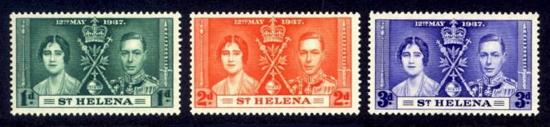 St. Helena Sc# 115-7 MLH Coronation