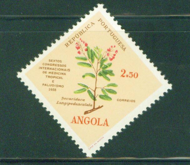 Angola  Scott 409 MNH** 1958 Tropical medicine stamp