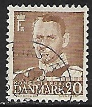 Danmark # 320 - Frederik IX - 20 öre - used.....{Dk1}