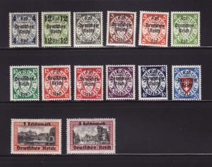Danzig 241-254 Set MH Various