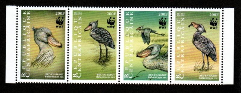  Central African Republic 1239 Mint NH WWF Birds!