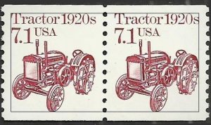 # 2127 MINT NEVER HINGED ( MNH ) TRACTOR XF+