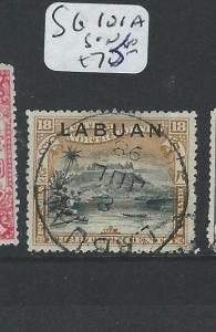 LABUAN  (PP2701B) 18C MOUNTAIN SG 101A  SON CDS  VFU