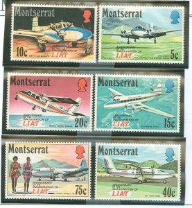 Montserrat #268-273 Mint (NH) Single (Complete Set)