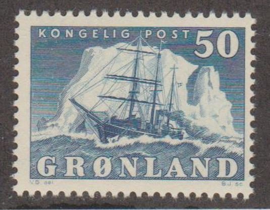 Greenland Scott #35 Stamp - Mint NH Single