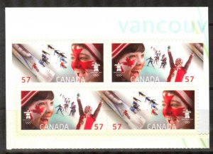 Canada 2010 Olympics Games Vancouver Congratulations Mi. 2621/2 x2 MNH