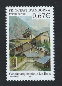 FRENCH ANDORRA mnh SC. 568