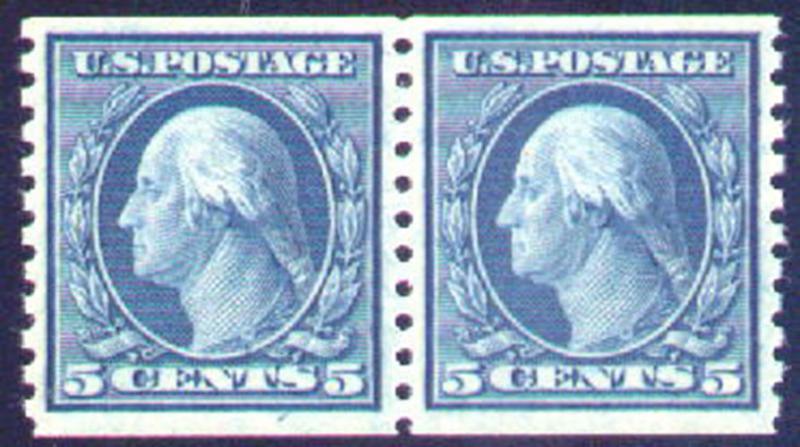 496 SUPERB OG NH, pair, wonderful centering, as nice..MORE.. g2647