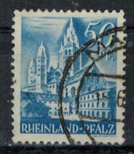 Germany - French Occupation - Rhine Palatinate - Scott 6N11