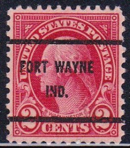 Precancel - Fort Wayne, IN PSS 634-61 - Bureau Issue