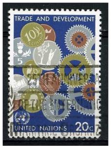 United Nations 1983 - Scott 397 used - trade & development 