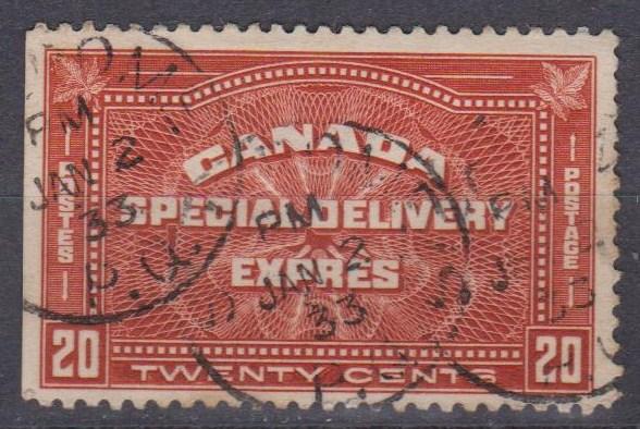 Canada #E4 Fine Used CV $15.00 (B7891)