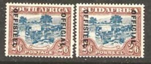 South Africa O11a, b m