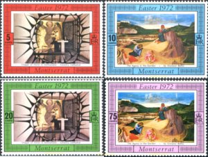 175477 MNH MONTSERRAT 1972 PASCUAS